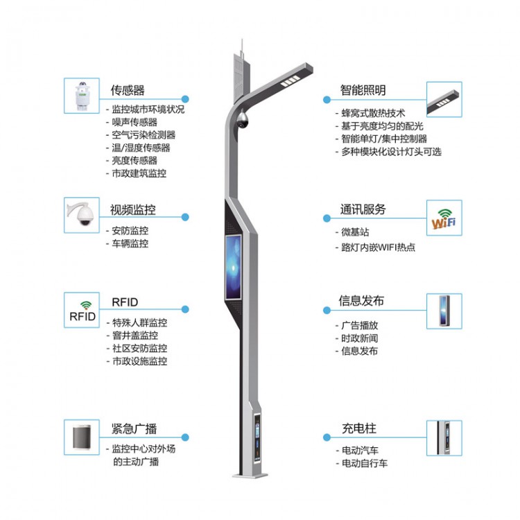 成都智慧路灯定做