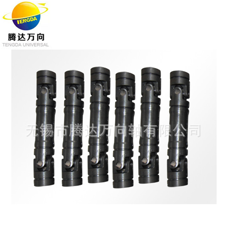 D-type small spline universal joint without telescopic universal joint, complete specifications for cross universal joint