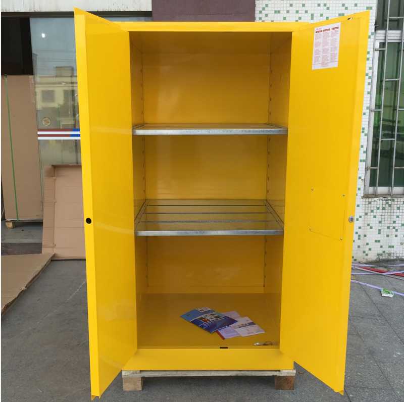 Chemical storage cabinet, reagent storage cabinet, experimental cabinet