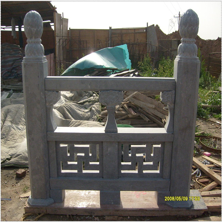 山东厂家长期提供芝麻白栏杆 大理石栏杆 阳台石栏杆 质优价廉