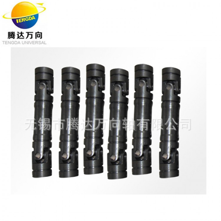 Single cross universal joint small universal shaft transmission shaft