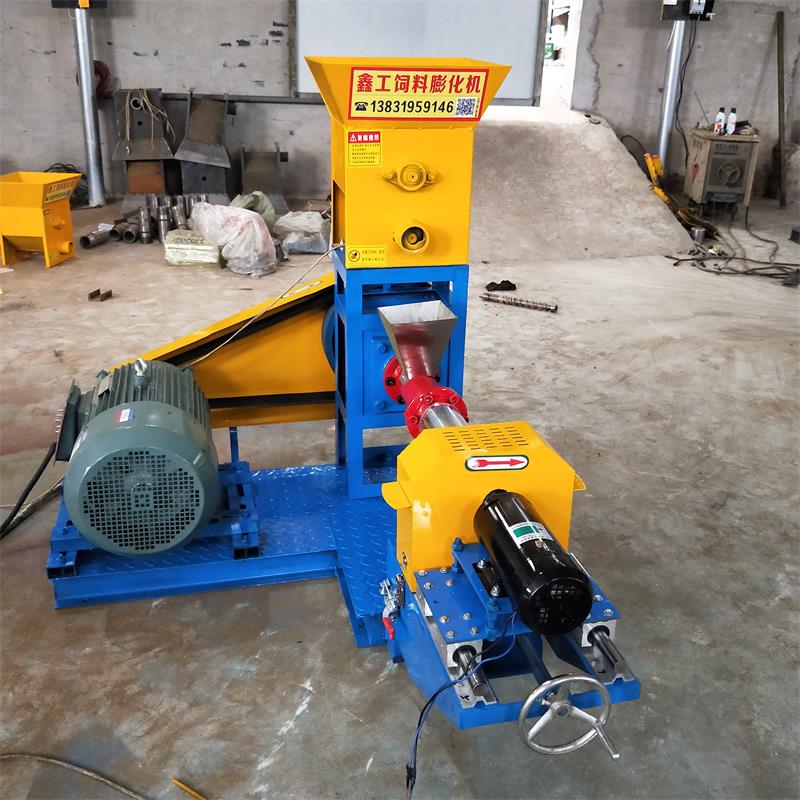河北邢台饲料膨化机多少钱 狗粮机厂家 宠物颗粒膨化机价格