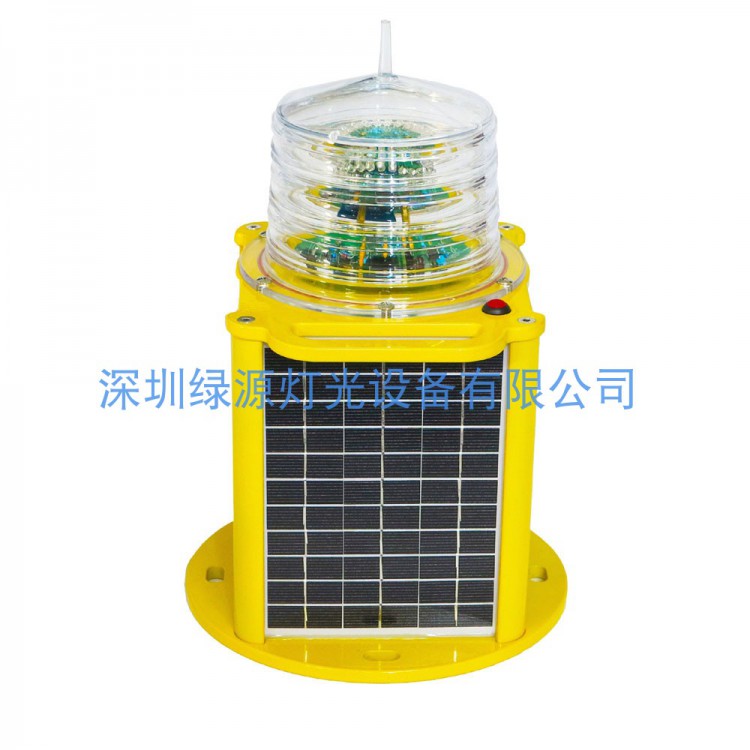 GPS同步太阳能航标灯 长江内河遥控遥测太阳能航道灯