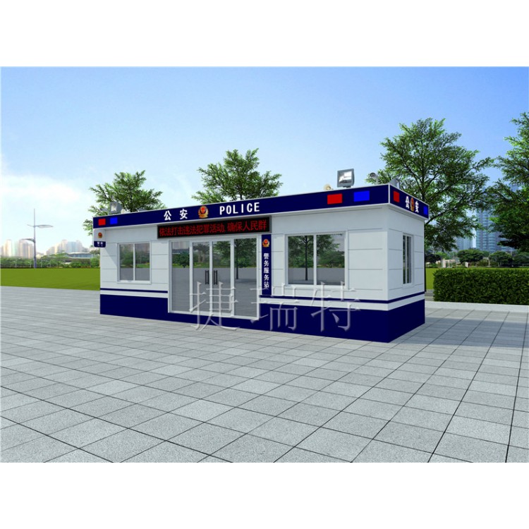 抗“疫”前线，捷瑞特助力京津冀防疫检查站岗亭