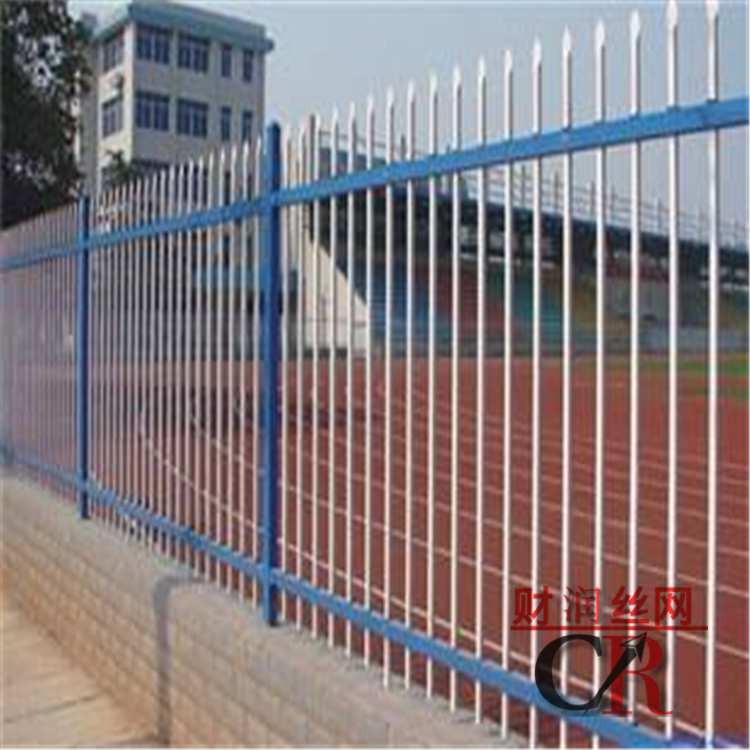 锌钢护栏批发 量大从优锌钢护栏配件 财润锌钢围栏生产厂家
