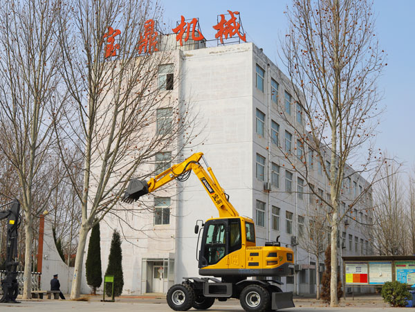 宝鼎轮式挖掘机厂家