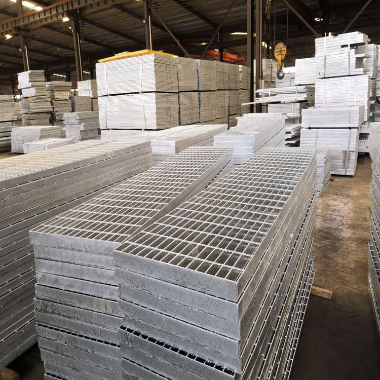 污水处理厂工程选用振兴热镀锌钢格栅板 排污钢格栅板