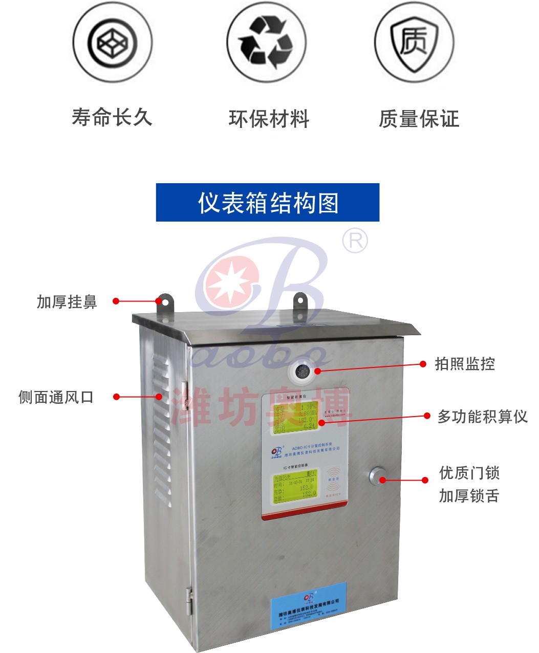 潍坊奥博IC预付费智能软件收费管理大平台