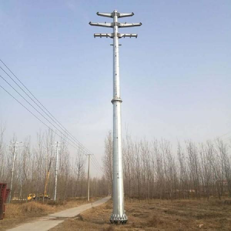 广元农网改造单回路电力钢管杆生产厂家