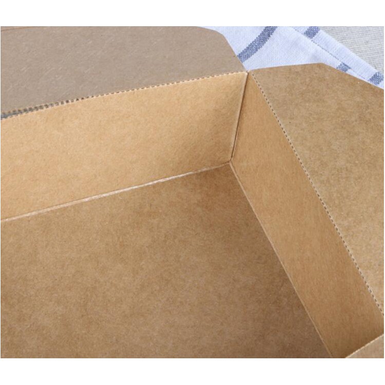 东莞力川折叠蛋糕纸盒防油防高温打包外卖纸盒