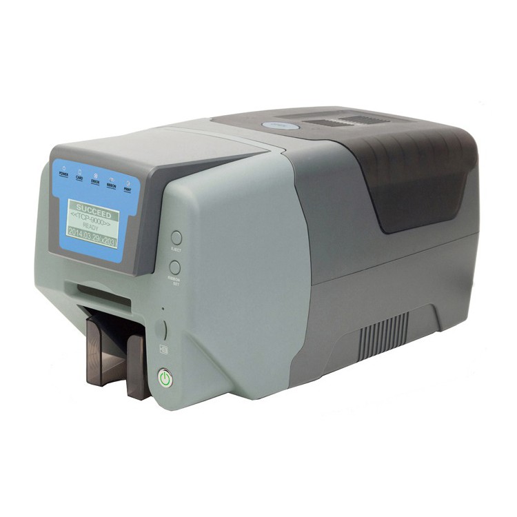 义齿质保卡打印机TCP9000经济实用热升华证卡机