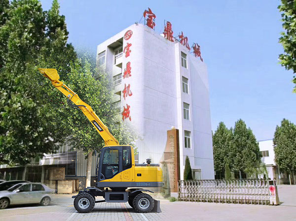 轮式挖掘机