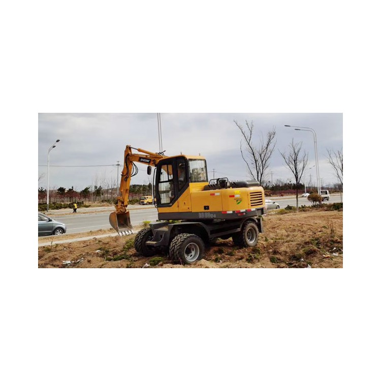 轮式挖掘机操作恶习现在改正还不晚