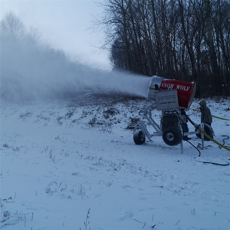 人工造雪机使用温度 大功率造雪机每小时出雪90立方米