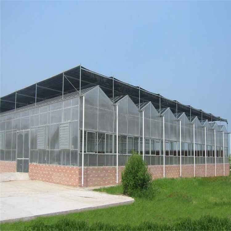 连栋智能玻璃温室 育苗智能生态大棚建设 鑫德温室
