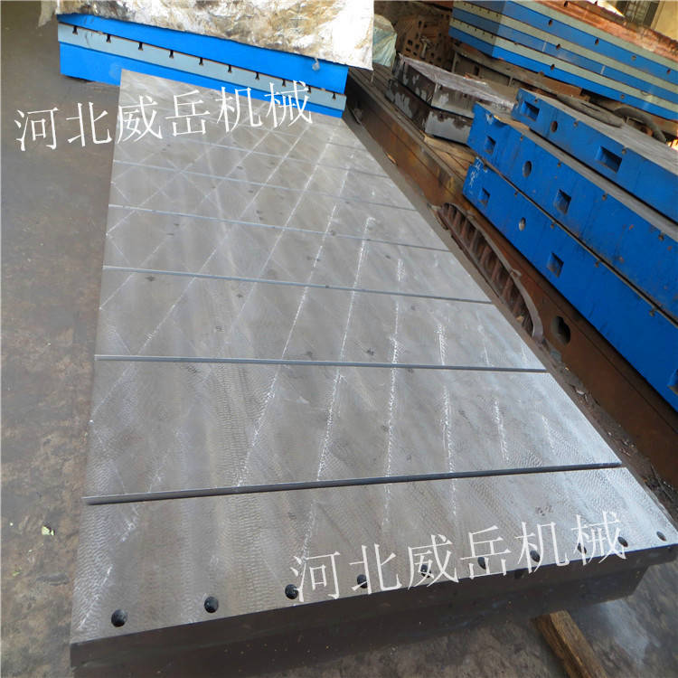 铸铁试验平台厂家铸铁平台质量保证 钳工铸铁平台 T型槽平台