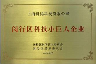 闵行区科技小巨人企业