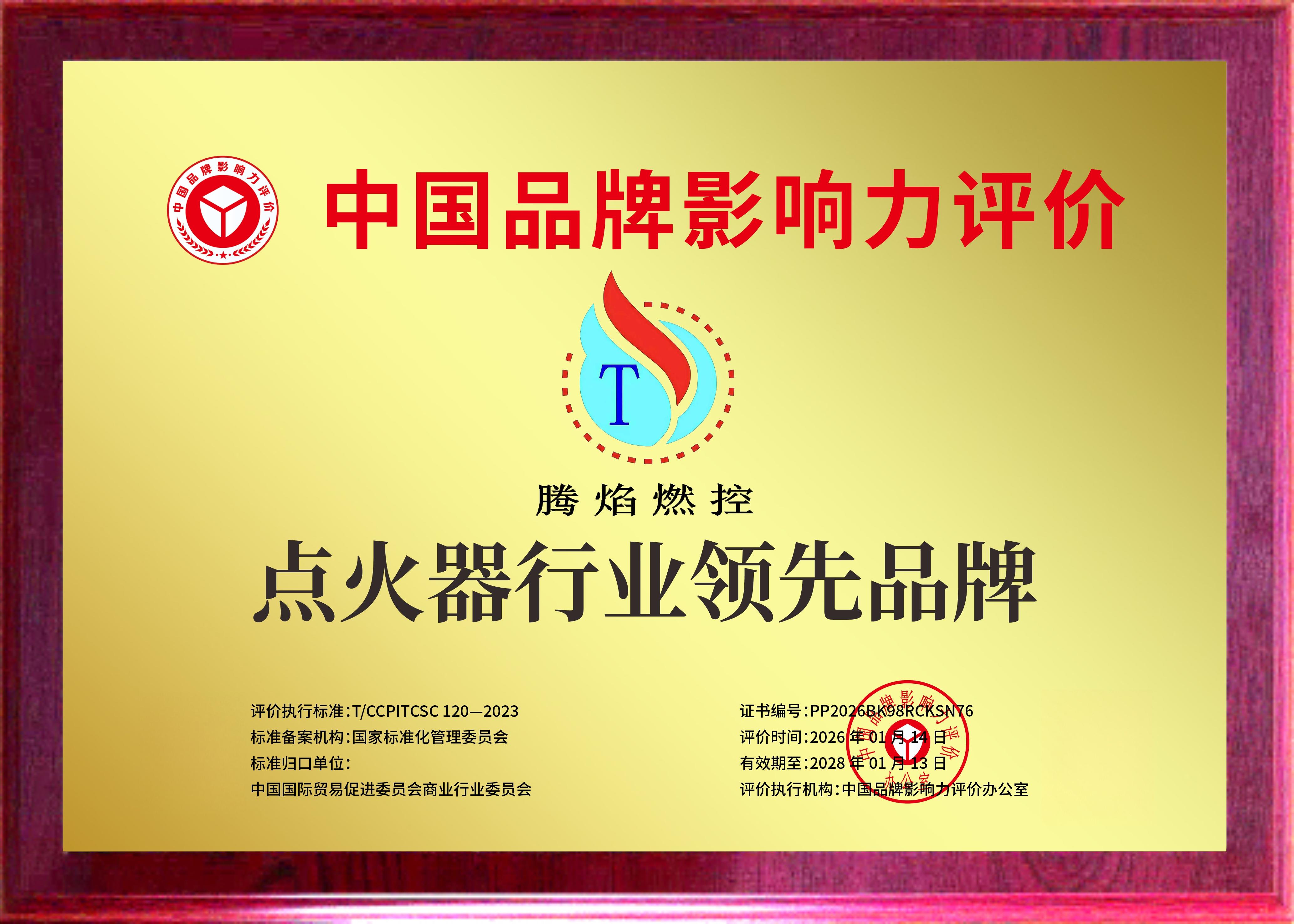 中国品牌影响力评价