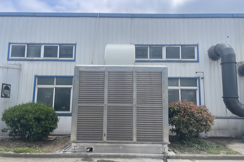纺织车间岗位降温案例