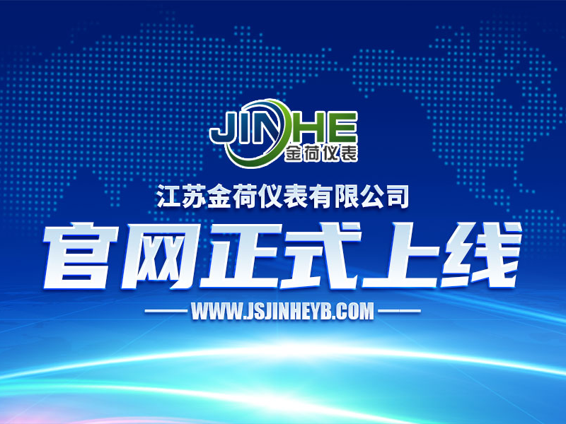 江苏金荷仪表有限公司官网上线
