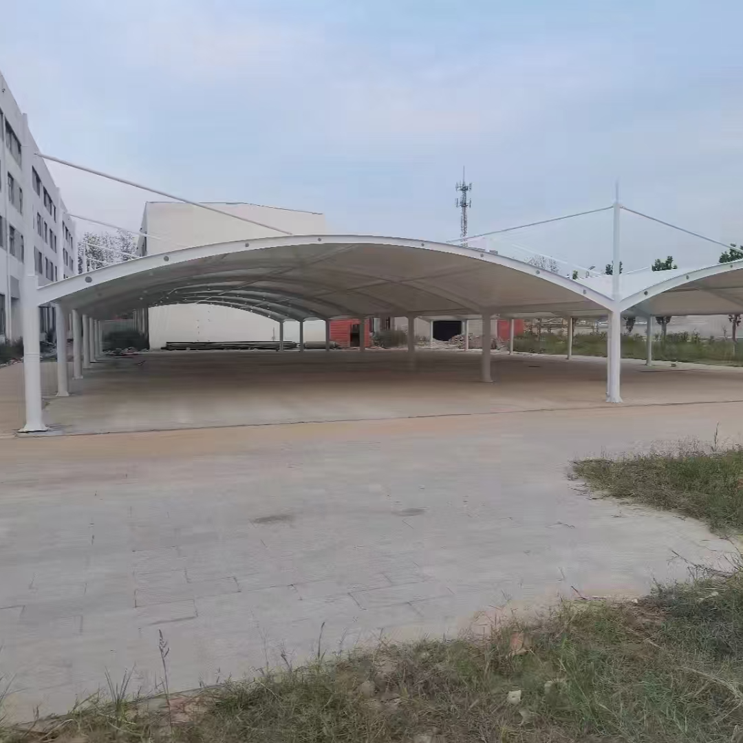 停车场膜结构车棚