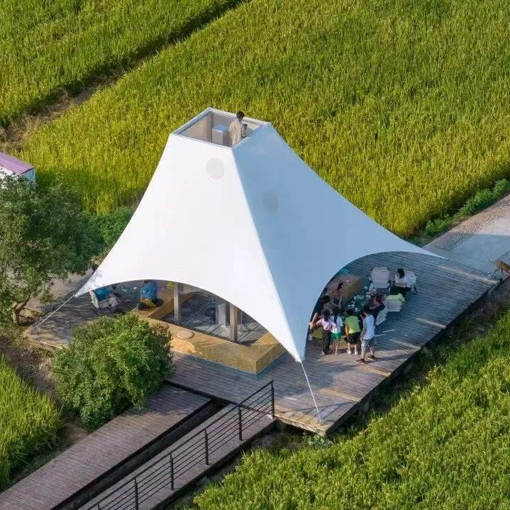 景区膜结构景观