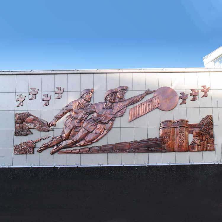 山西阳煤集团锻铜浮雕