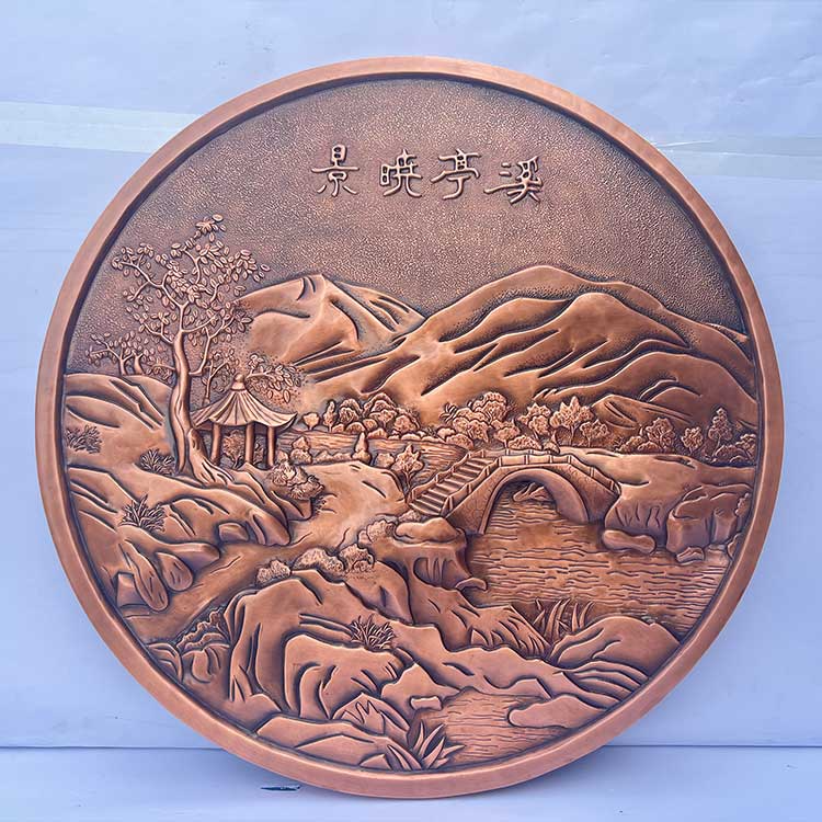 锻铜浮雕壁画