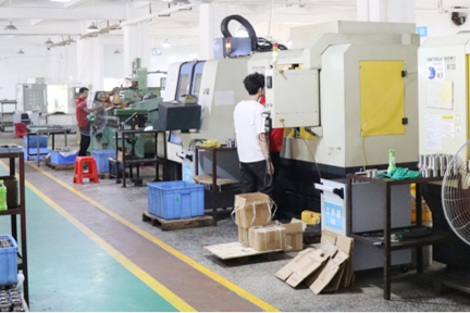 精密螺母加工区