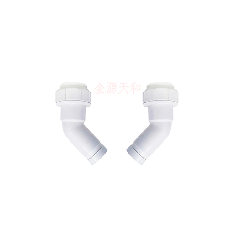 沟槽螺纹锁紧式45°弯头