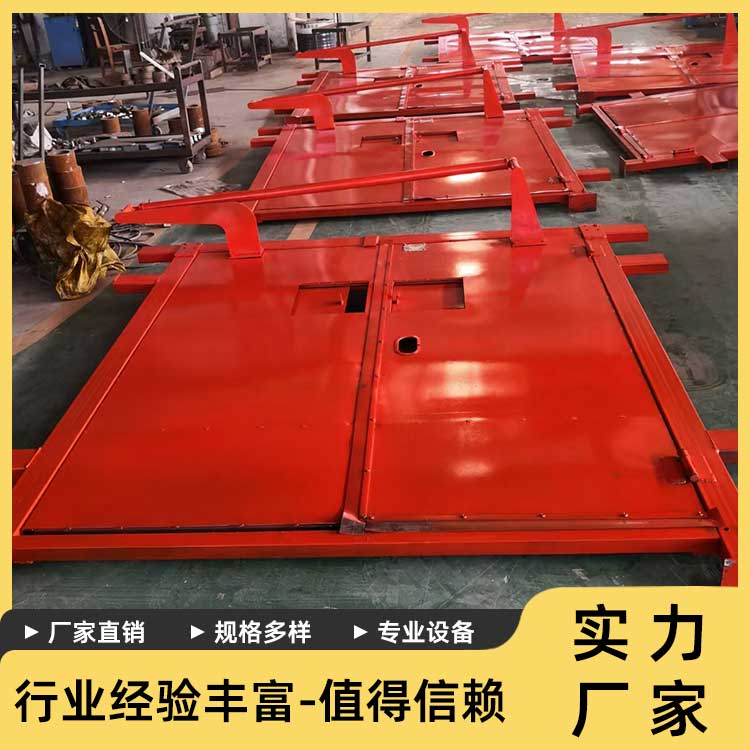 矿用气动无压风门