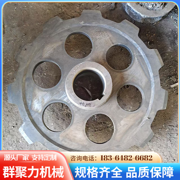 单排碳钢链轮 工业输送设备配件齿轮 强度高耐冲击