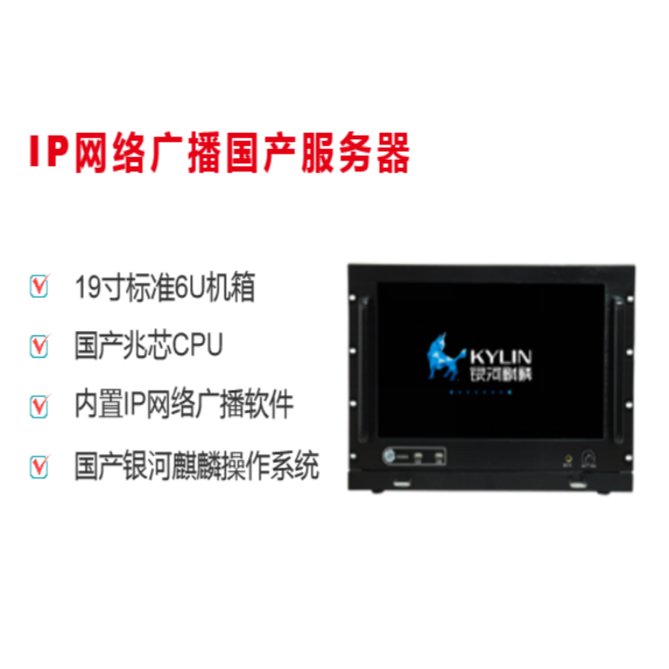 IP网络广播国产服务器