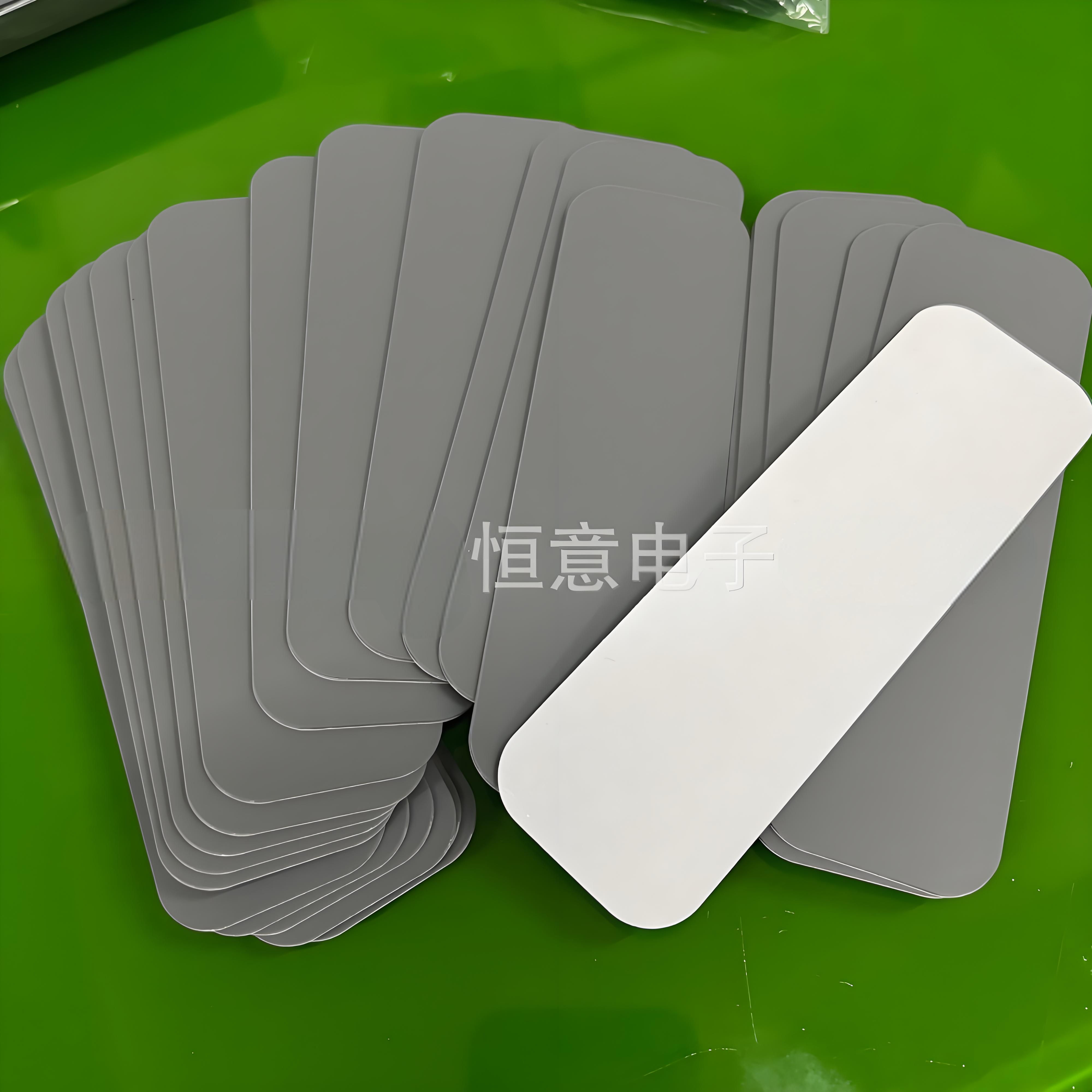 灰色单面胶圆形硅胶垫片硅胶家具桌椅防滑垫黑色硅胶脚垫减震垫