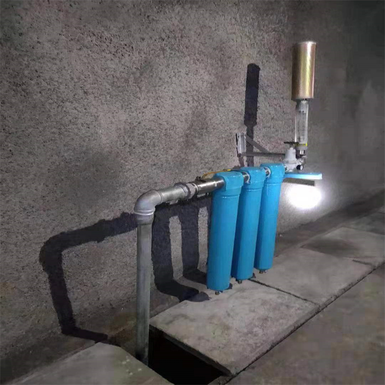 煤矿井下避难硐室供养系统三级过滤器