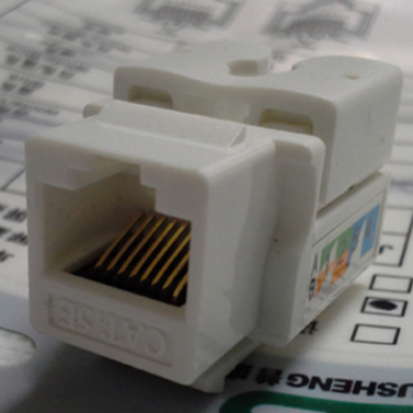 正品网络模块 CAT.5E 超五类 过福禄克测试