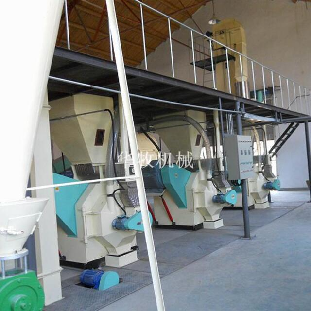 三主机生物质制粒机组