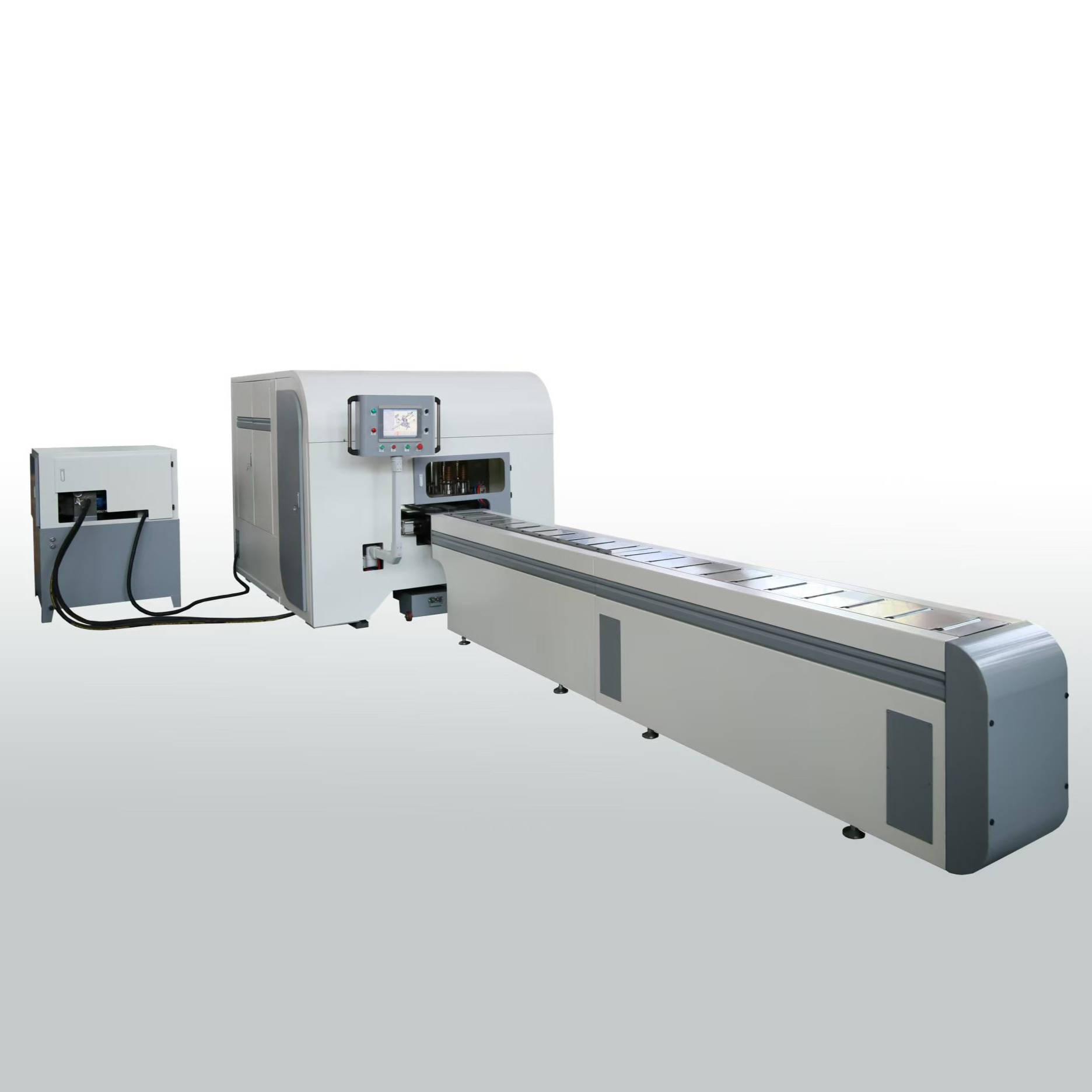 厂家直销SDYJ40C数控全自动剪断冲孔导角压花转塔式母线加工设备