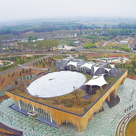 ETFE膜结构-北京世园会植物馆