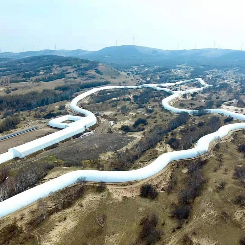 Engineering Cases - Skeleton Film - Chengde National Ski Training Center