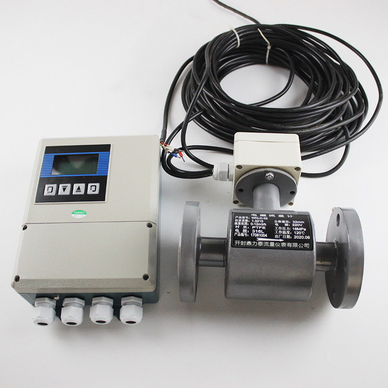 智能防腐分体式电磁流量计 石油矿冶给排水 自来污水酸碱液体计量表