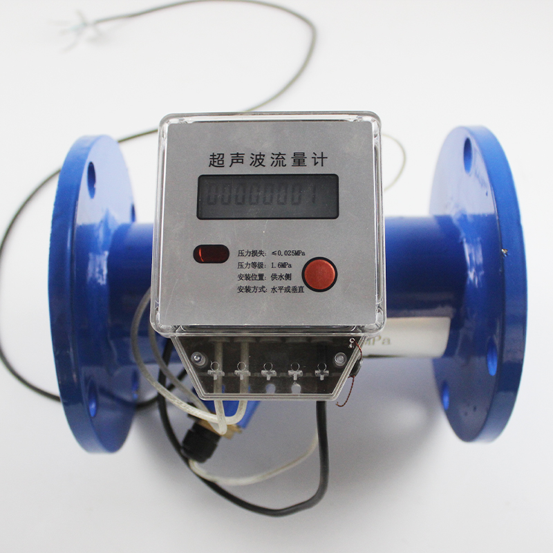 管段式超声波流量计 4-20mA通讯 3.6V锂电池 冷热计量表