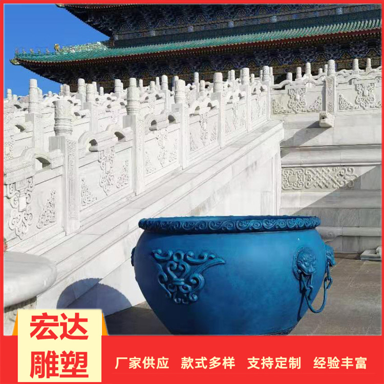景泰蓝铜大缸