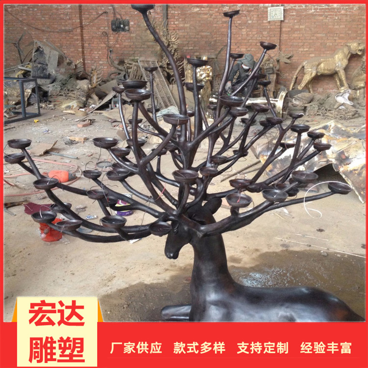 房地产铜雕塑摆件