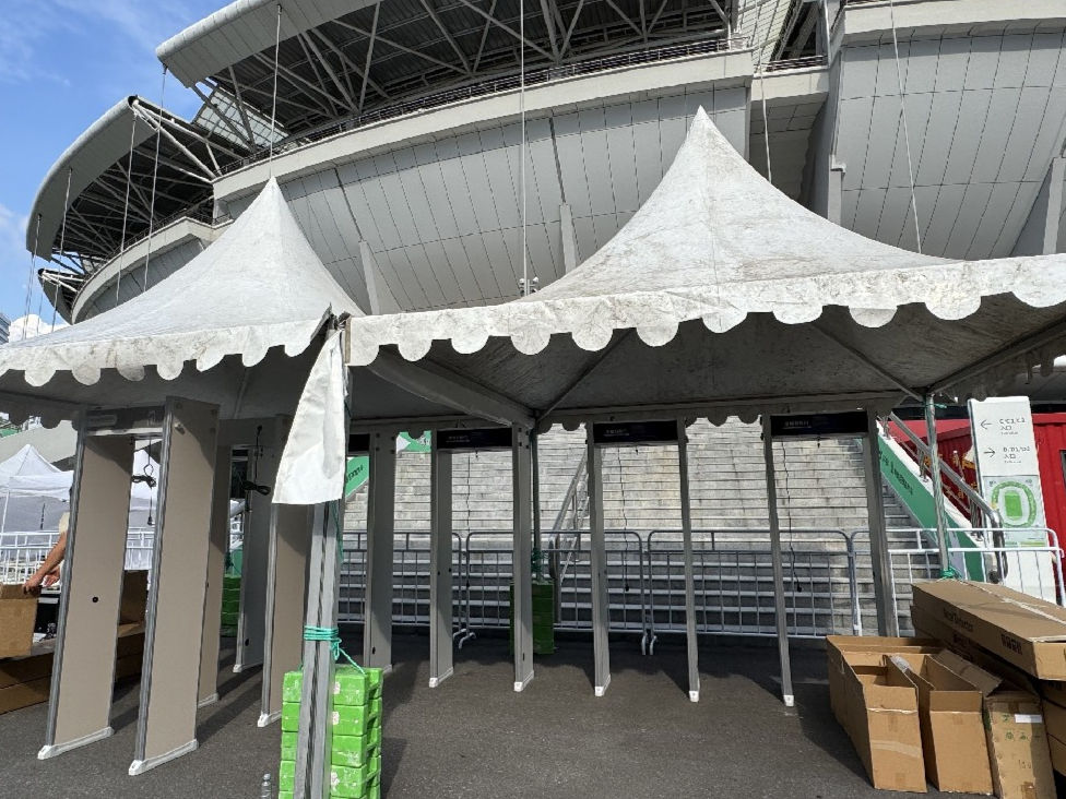 澄蓝尉士智能安检设备助力苏州抖音足球嘉年华