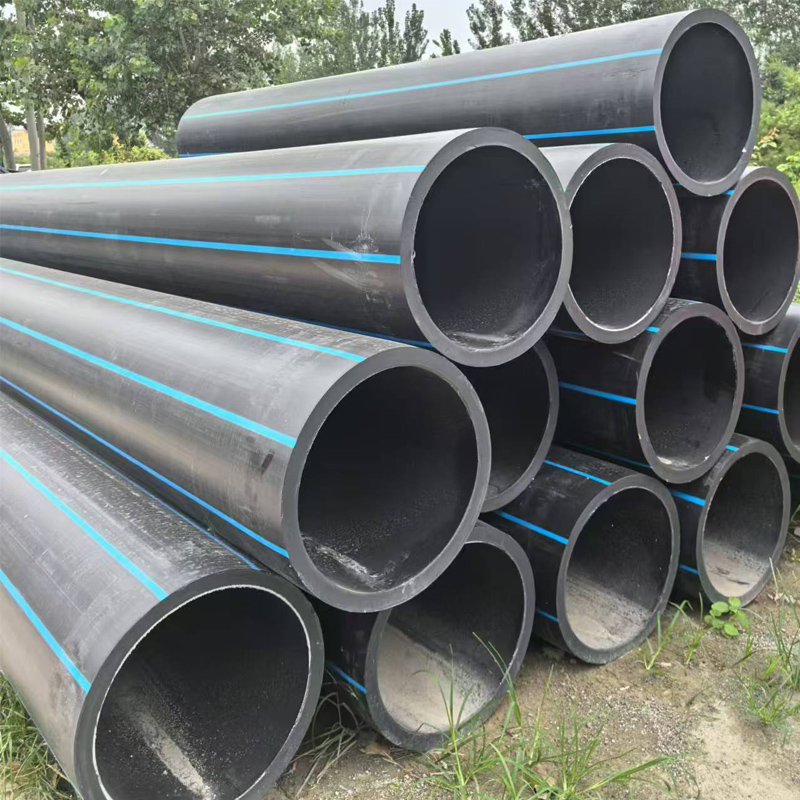 PE电力管现货供应 PE管 实壁穿线管 路灯管