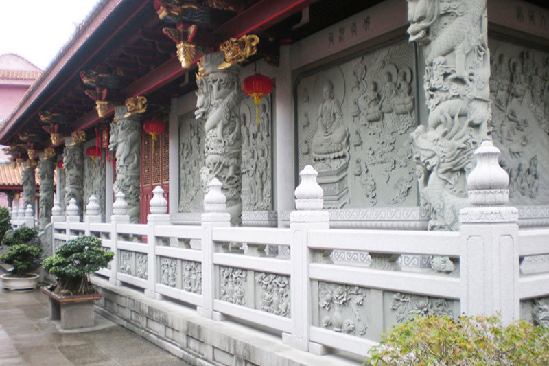 石栏杆厂家施工案例