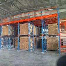 贯通货架钢平台