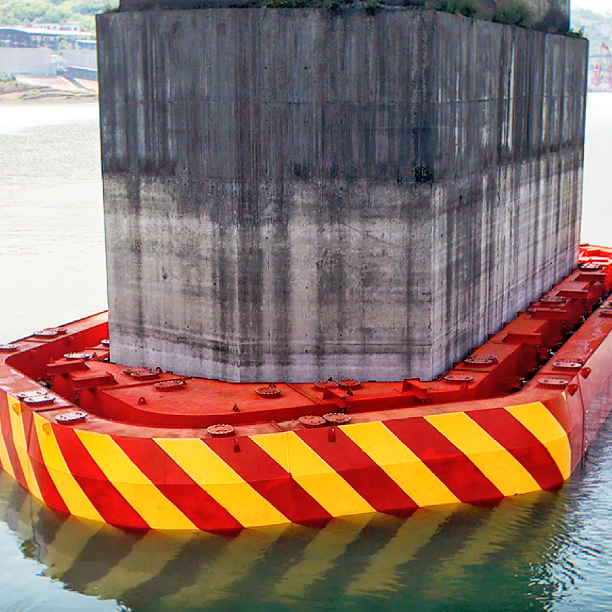 自浮式防撞装置