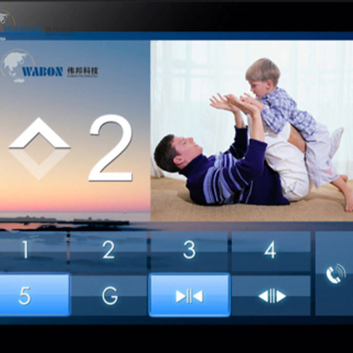 轿内电梯触摸屏